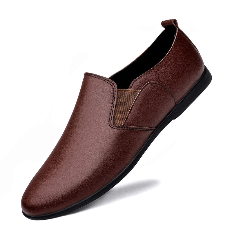 Male Leather Business Leisure Breathable Shoes