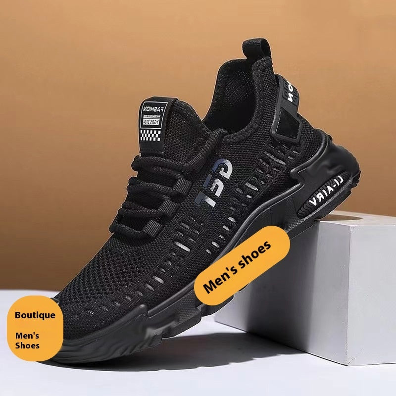 Plus Size Men's Shoes Mesh Casual Sports