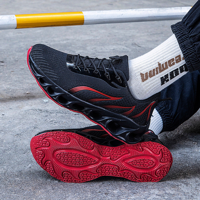 Male Sports Casual Versatile Couple Flame Shoes