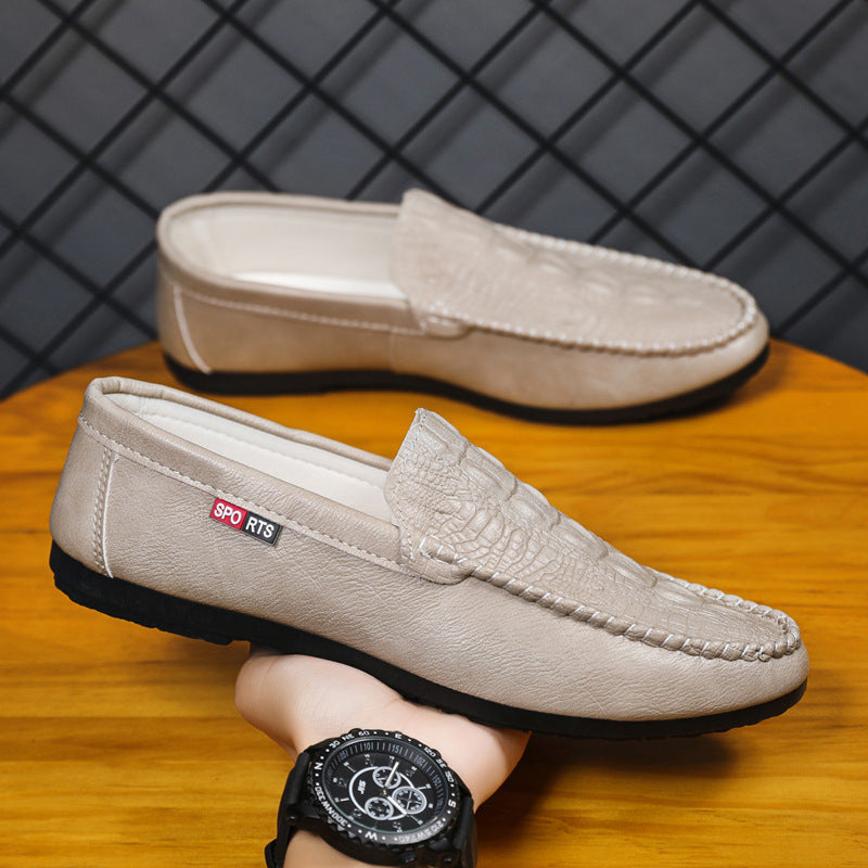 New Slip-on Casual Pattern Gommino Men