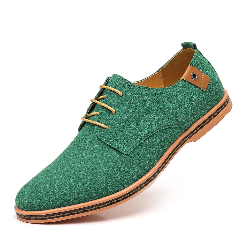 Personality Men's Casual Suede Shoes