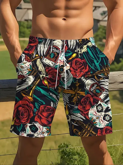 Casual Fashion Individual Breathable Men's Shorts