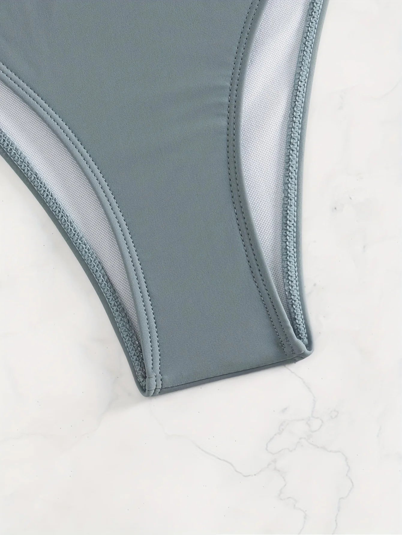 ZTVitality Sexy Solid Swimwear Thong Bikini Set 2025 New Bandage Halter Women's Swimsuit Summer 2 Piece Bathing Suit Biquini