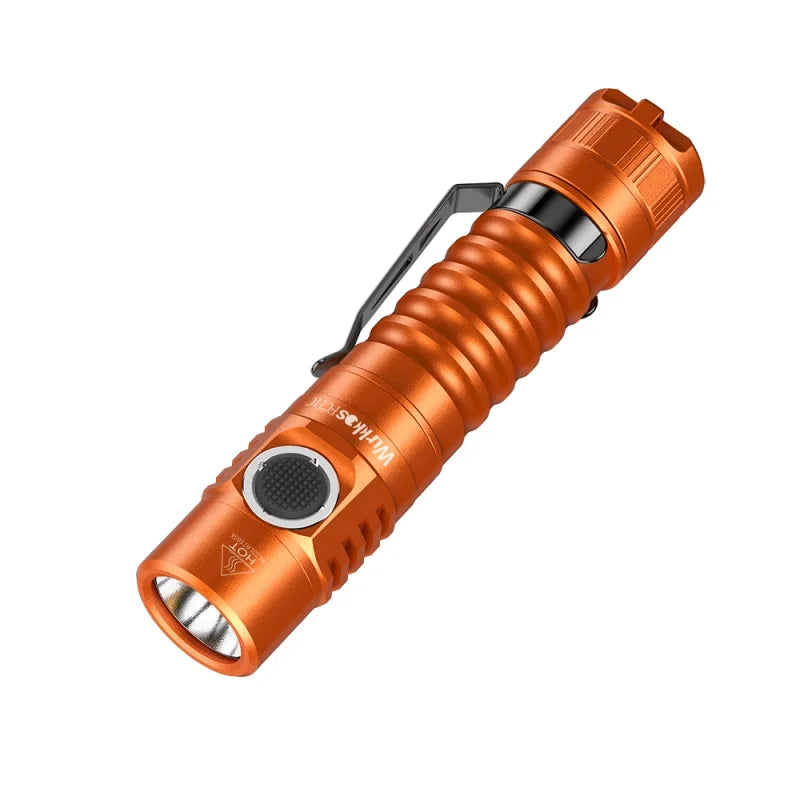 Wurkkos FC11C Nichia 519A Buck Circuit Hiking 18650 Flashlight Max ouput 1200 LM USB C Rechargeable EDC Torch Father's Day Gifts