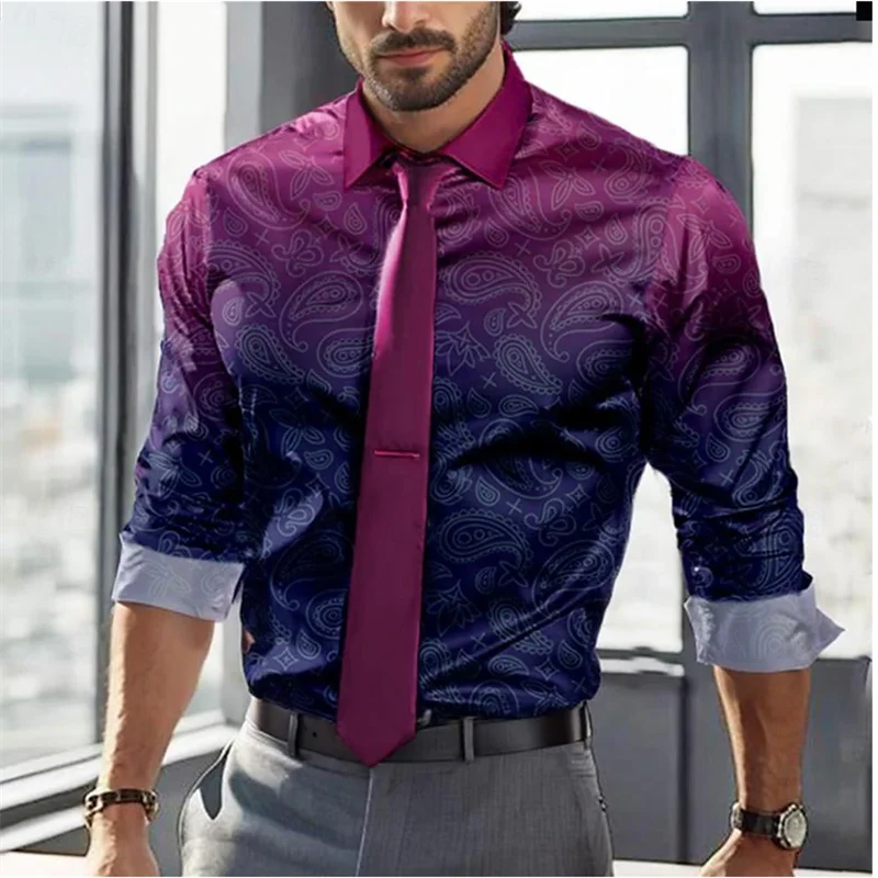 Large Size Men's Casual Shirt Business Summer Spring Autumn Lapel Long Sleeve 12 Colors S-5XL Fast Shipping 2024 Men's Shirt