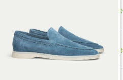 Men's Matte Suede Flat Shoes