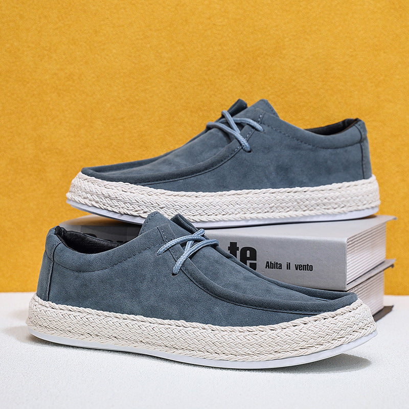 Men's Casual Pumps Men's Handmade Cloth Shoes Low-top Sneakers Men's