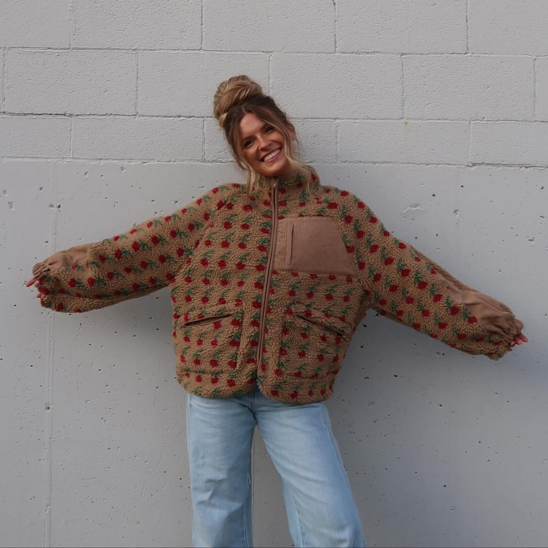 All-matching Loose Casual Style Warm Hoodie Women