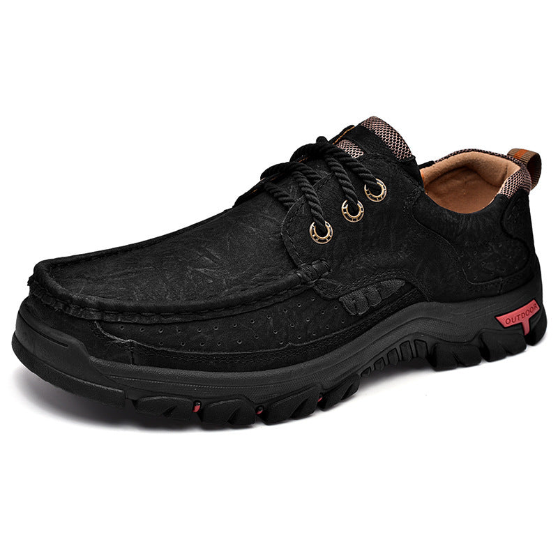 Men's Leather Large Size Casual Shoes