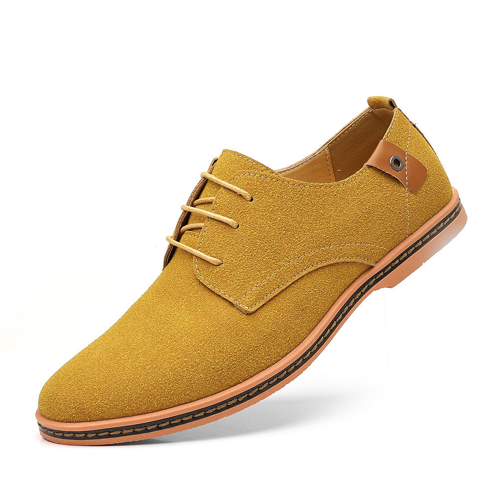 Personality Men's Casual Suede Shoes