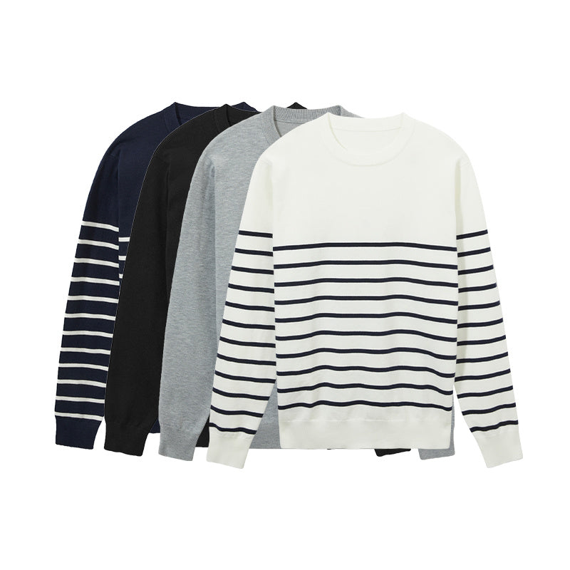 Men's Round Neck Sweater Loose Sweater