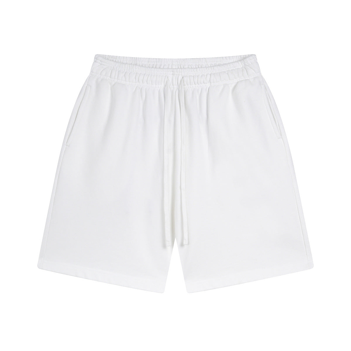 Washed Bi Pattern Dyed Vintage Terry Men's Sports Pure Cotton Shorts