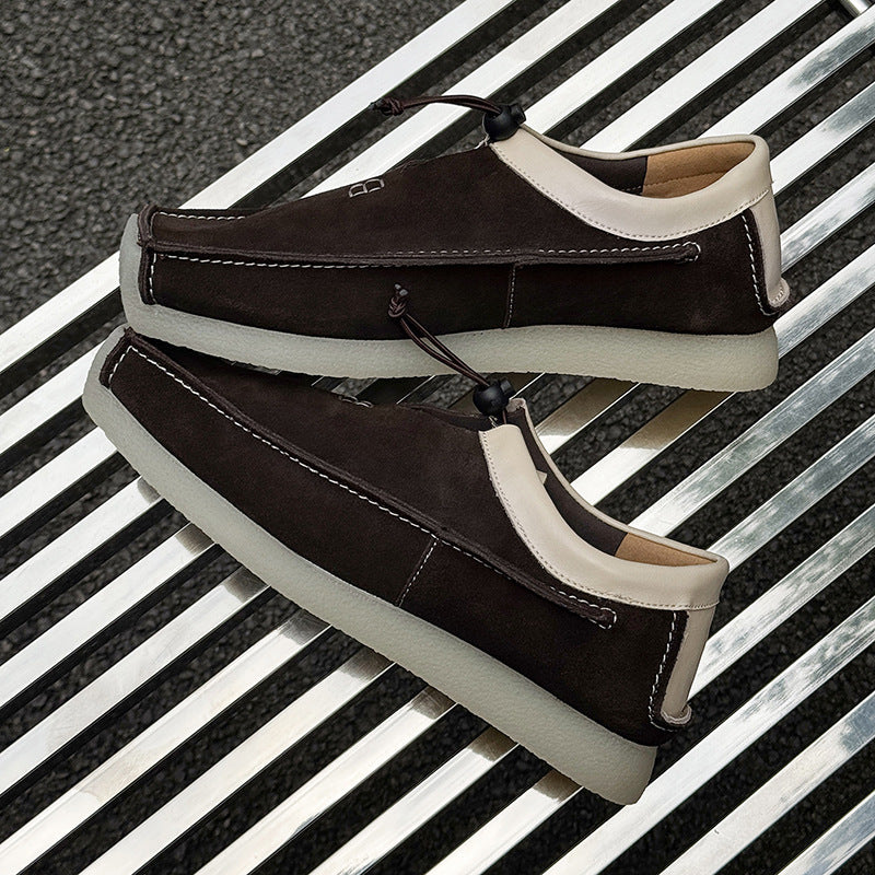 Summer Beanie Thick Bottom Increased By Casual Loafers