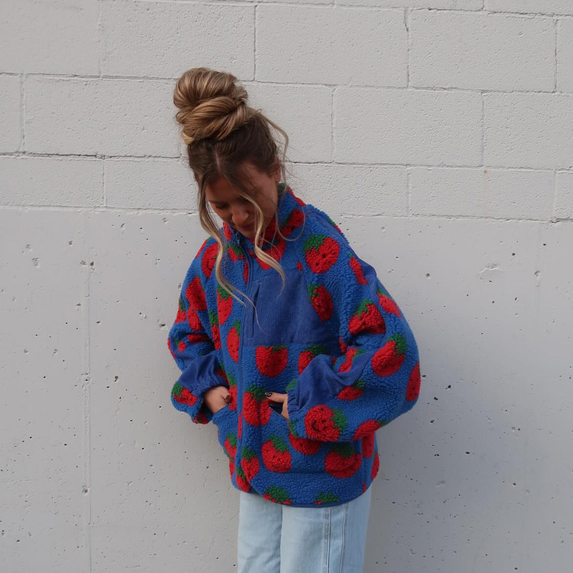 All-matching Loose Casual Style Warm Hoodie Women