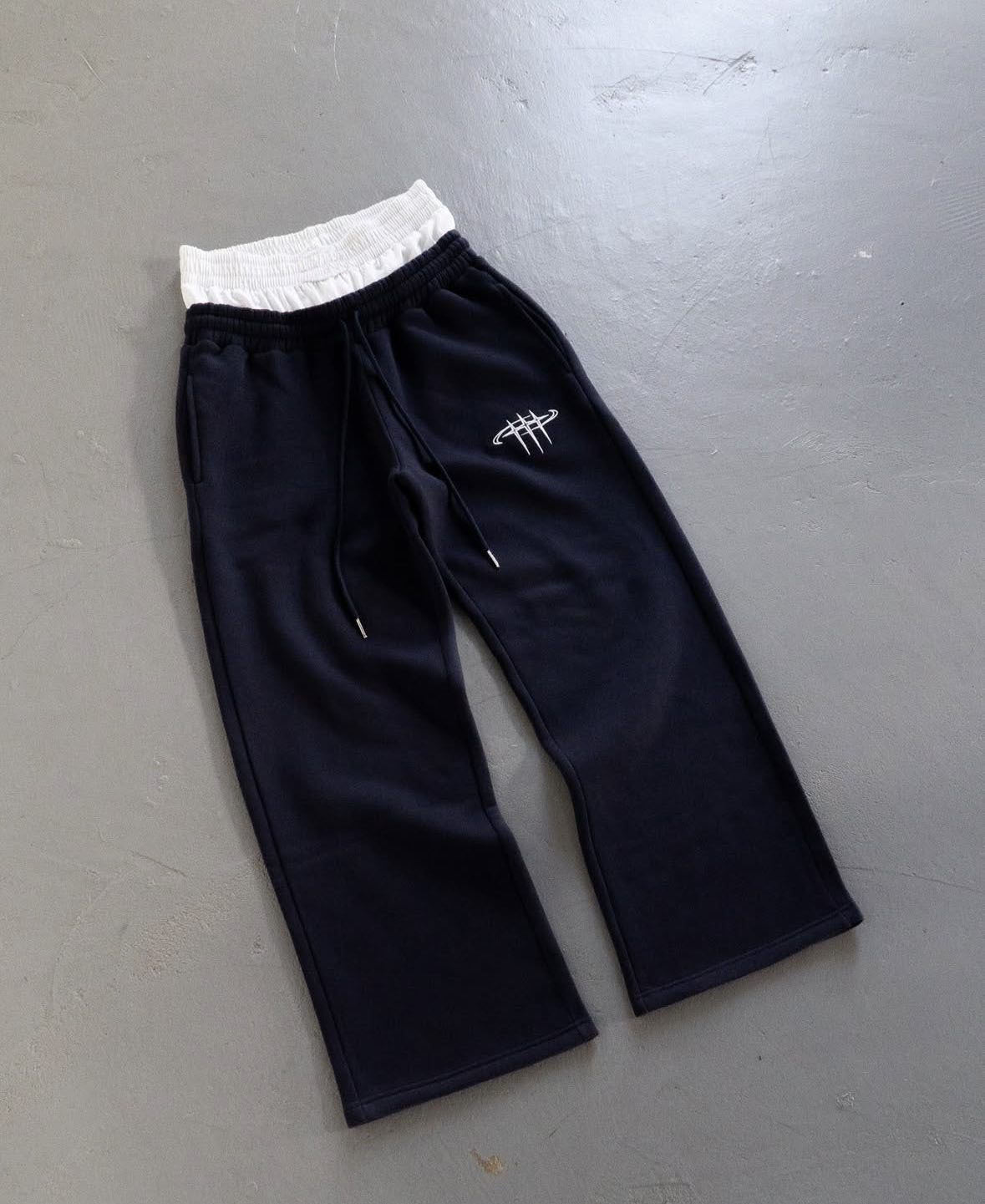 Retro Street Hip Hop Loose Casual Double Waist Pants For Men And Women