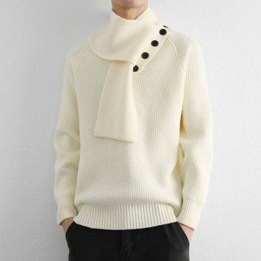 Fashion Knitwear Men's Idle Style Knitted Sweater