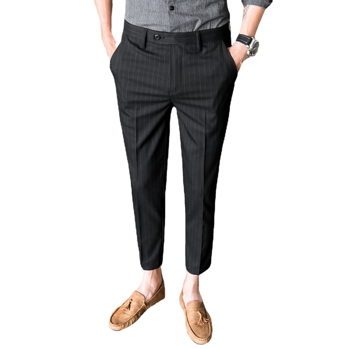 Slim-fit Korean-style Youth Business Suit Pants