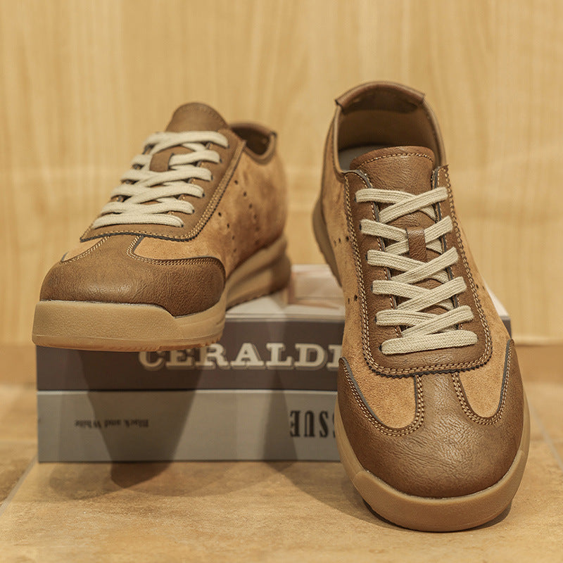 Platform Leather Men's Casual Shoes