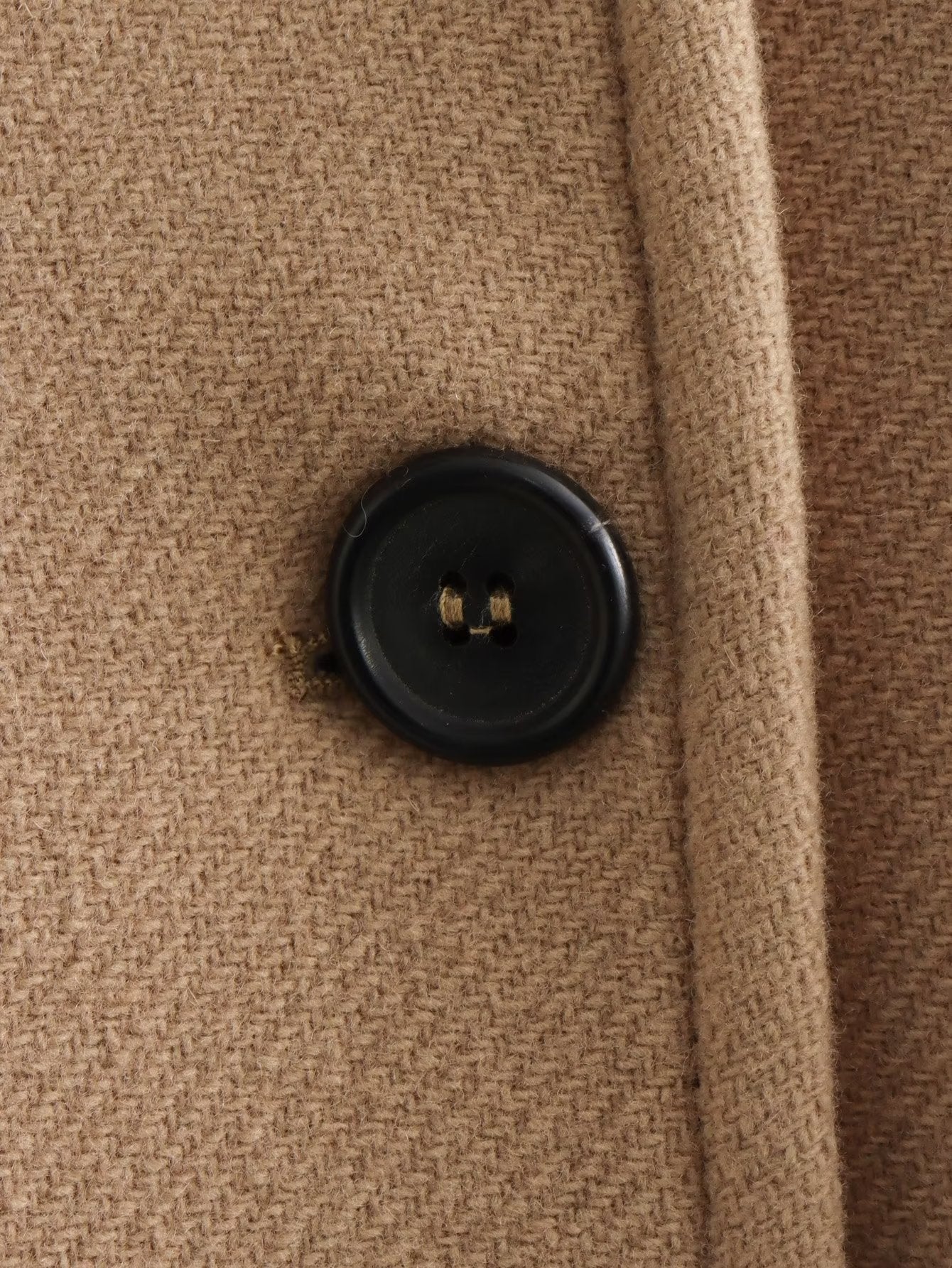 Women's Fall Winter Fashion Lapel Loose Woolen Coat Outerwear