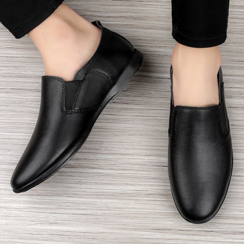 Male Leather Business Leisure Breathable Shoes