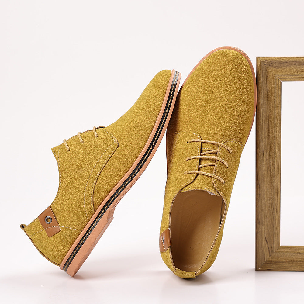Personality Men's Casual Suede Shoes