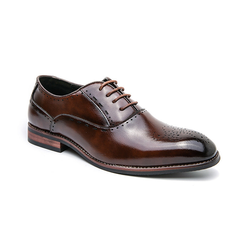Fashion Men's Business Formal Wear Leather Shoes