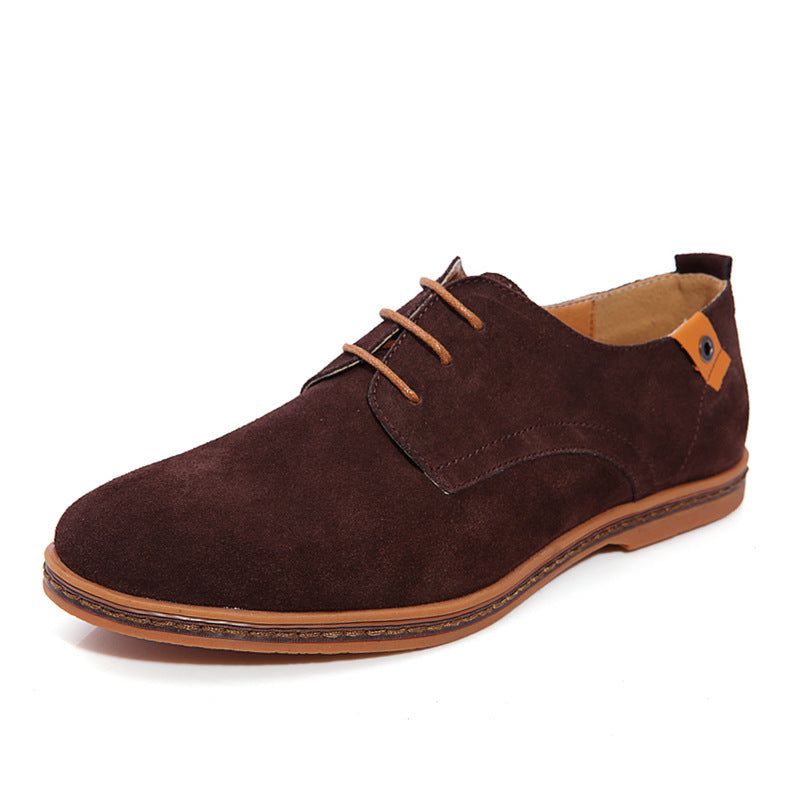 Personality Men's Casual Suede Shoes