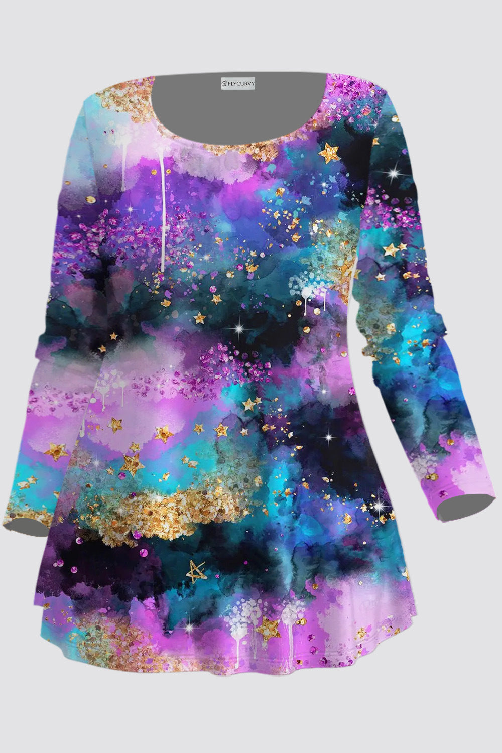 T-shirt Hip Hop Series Printed Women's Street Long Sleeve