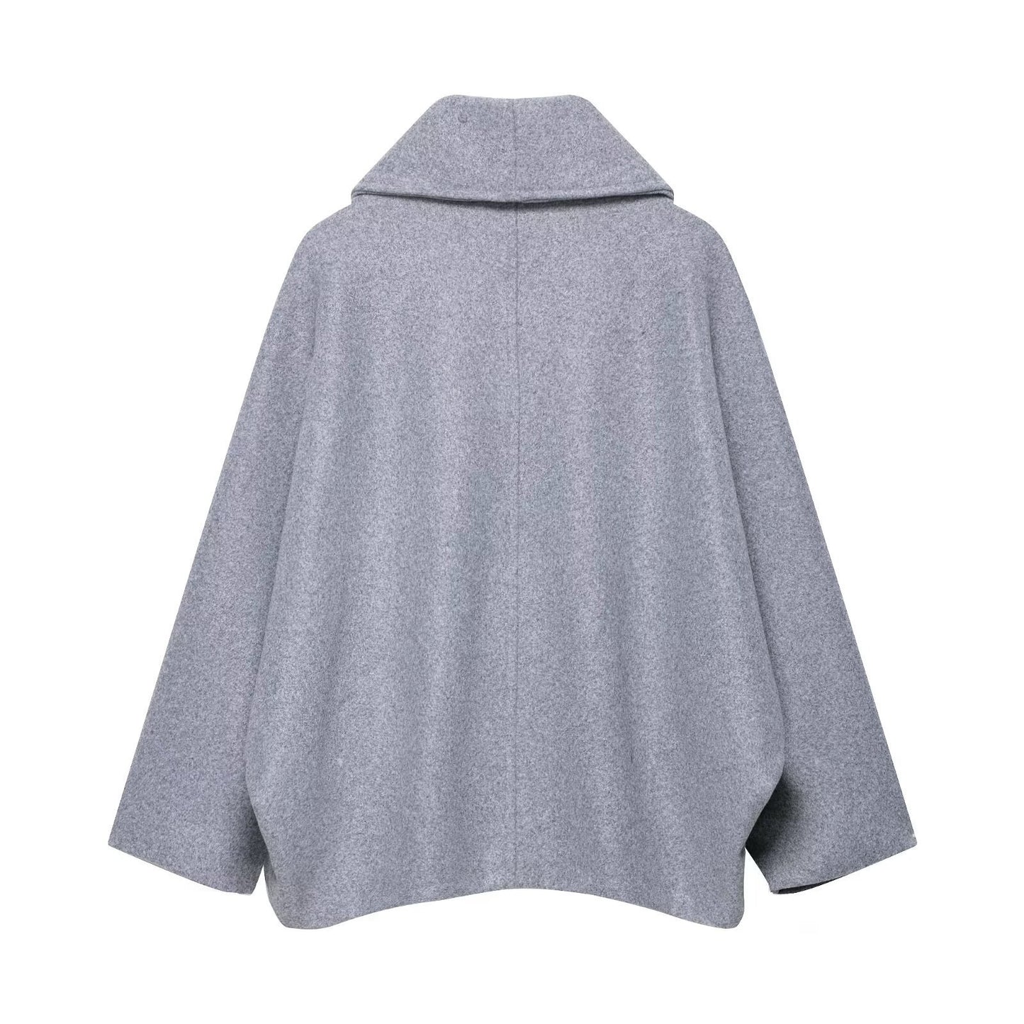 Double Breasted Double Breasted Mid-length Woolen Coat