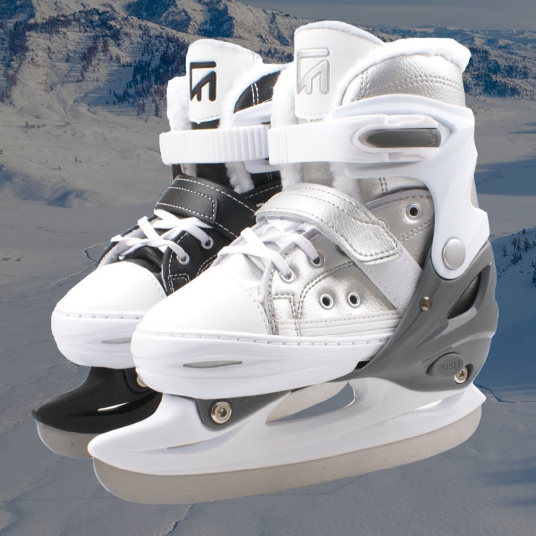 Men And Women Same Style All-matching Simple Warm Ice Skates