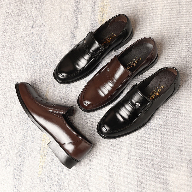 Men's Plus Size Casual Leather Shoes
