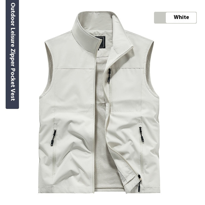 Outdoor Quick-drying Multi-pocket Vest