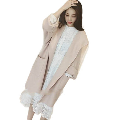 Plus Size Women's Spring And Autumn Thin Coat