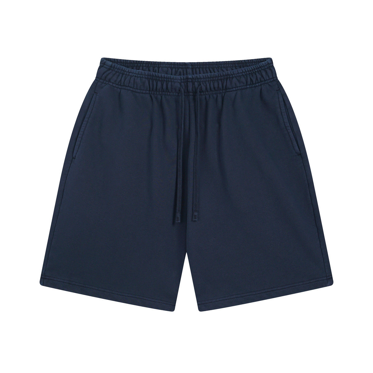 Washed Bi Pattern Dyed Vintage Terry Men's Sports Pure Cotton Shorts
