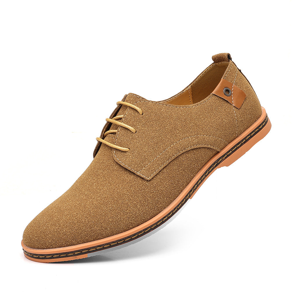 Personality Men's Casual Suede Shoes