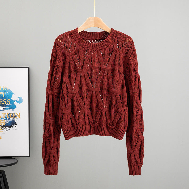 Thickened Korean Style Twist Thread Thermal Sweater