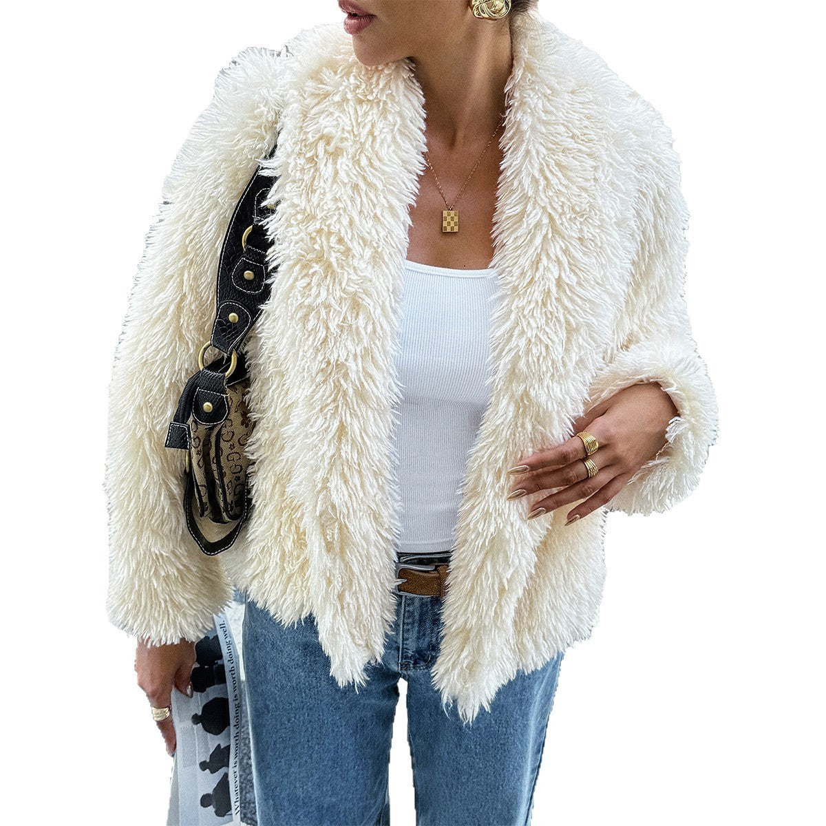 Long Sleeve Overcoat Coat Women's Clothing