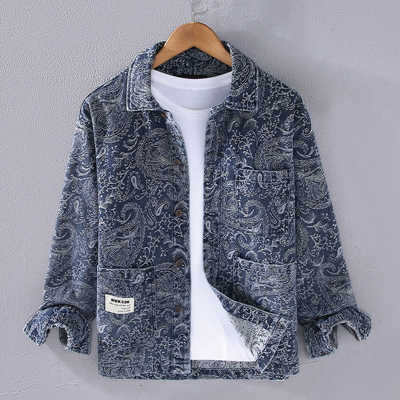 Heavy Craft Wash Denim Top