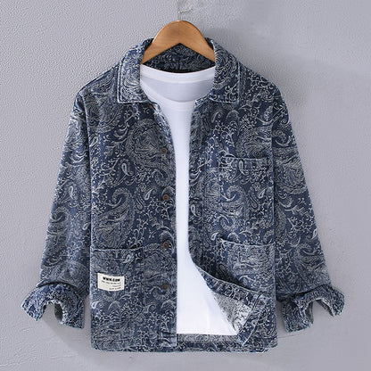 Heavy Craft Wash Denim Top