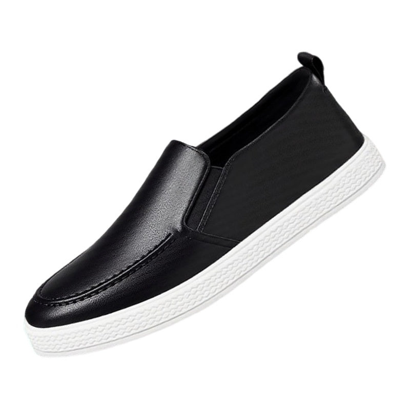 Summer New Men's One Pedal Kitchen Working Leather Shoes