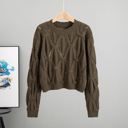 Thickened Korean Style Twist Thread Thermal Sweater