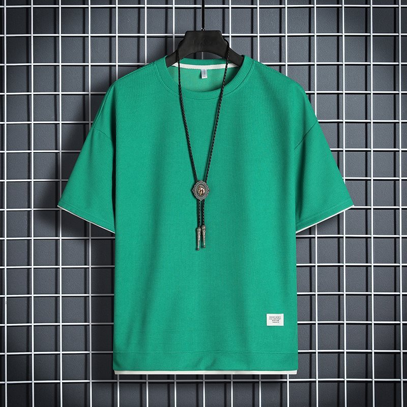 Half Sleeve Trendy All-matching Top