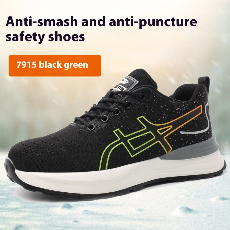 Anti Smashing And Puncture Lightweight Labor Protection Shoes