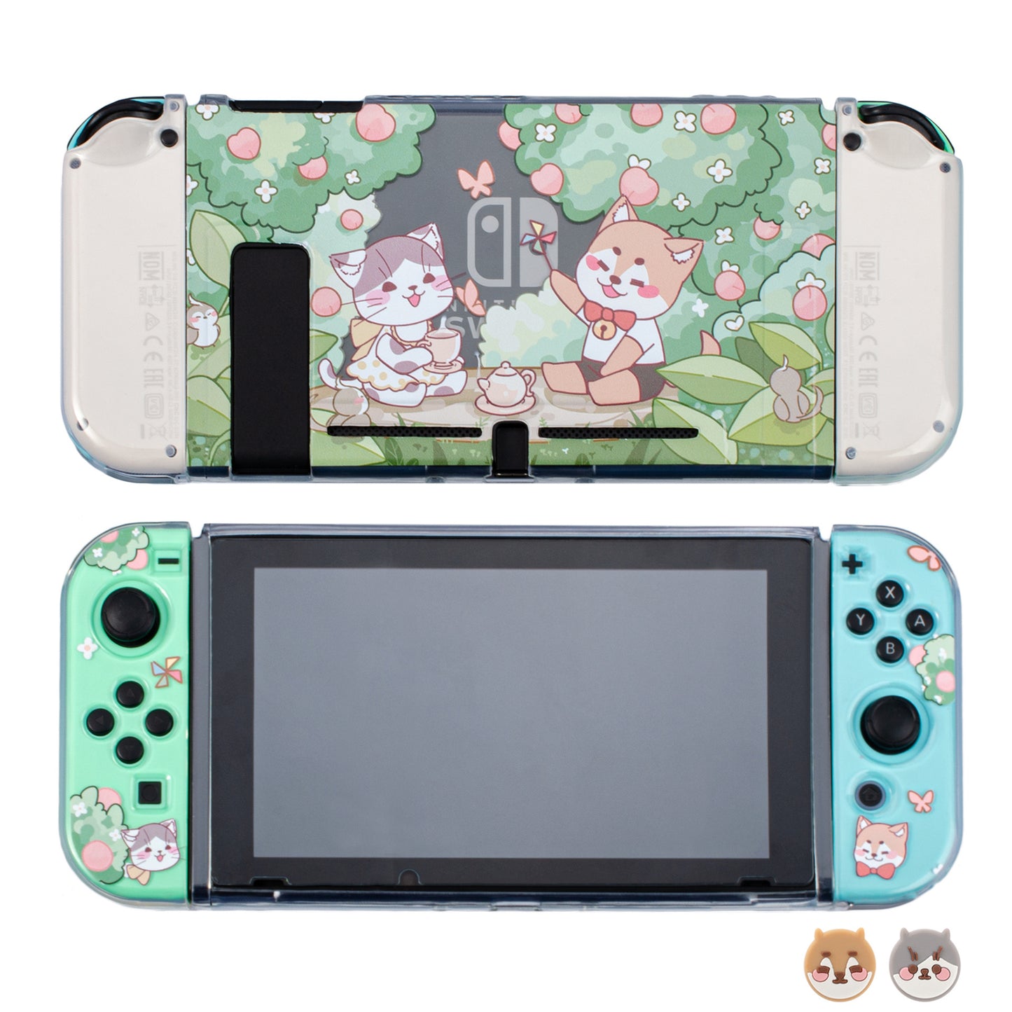 Game Console Soft Shell Pattern Cat And Dog