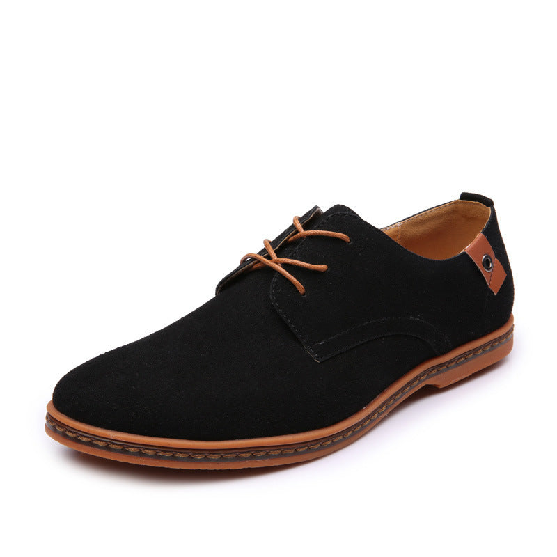Personality Men's Casual Suede Shoes