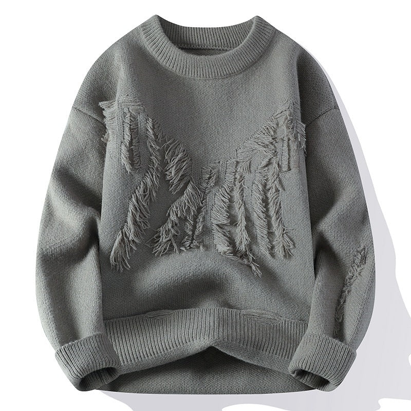 Autumn And Winter Thickened Warm Ripped Men