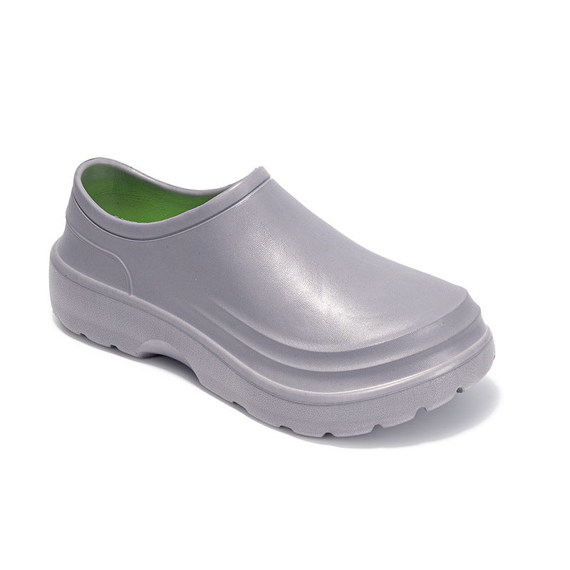 Platform Operating Room Slippers Men's All-inclusive Hole Shoes Men