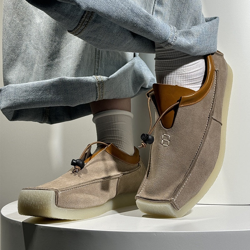 Summer Beanie Thick Bottom Increased By Casual Loafers