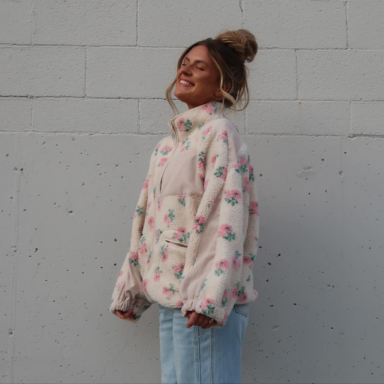 All-matching Loose Casual Style Warm Hoodie Women