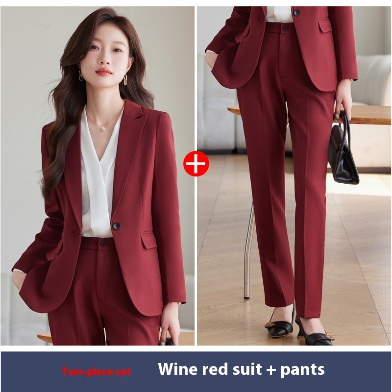 High Sense New Spring And Autumn College Student Interview Formal Wear Suit Jacket